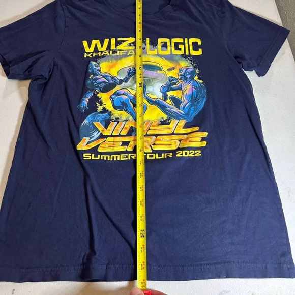 Wiz Khalifa Tour SS T-Shirt No Sz tag See measurements - Picture 6 of 9